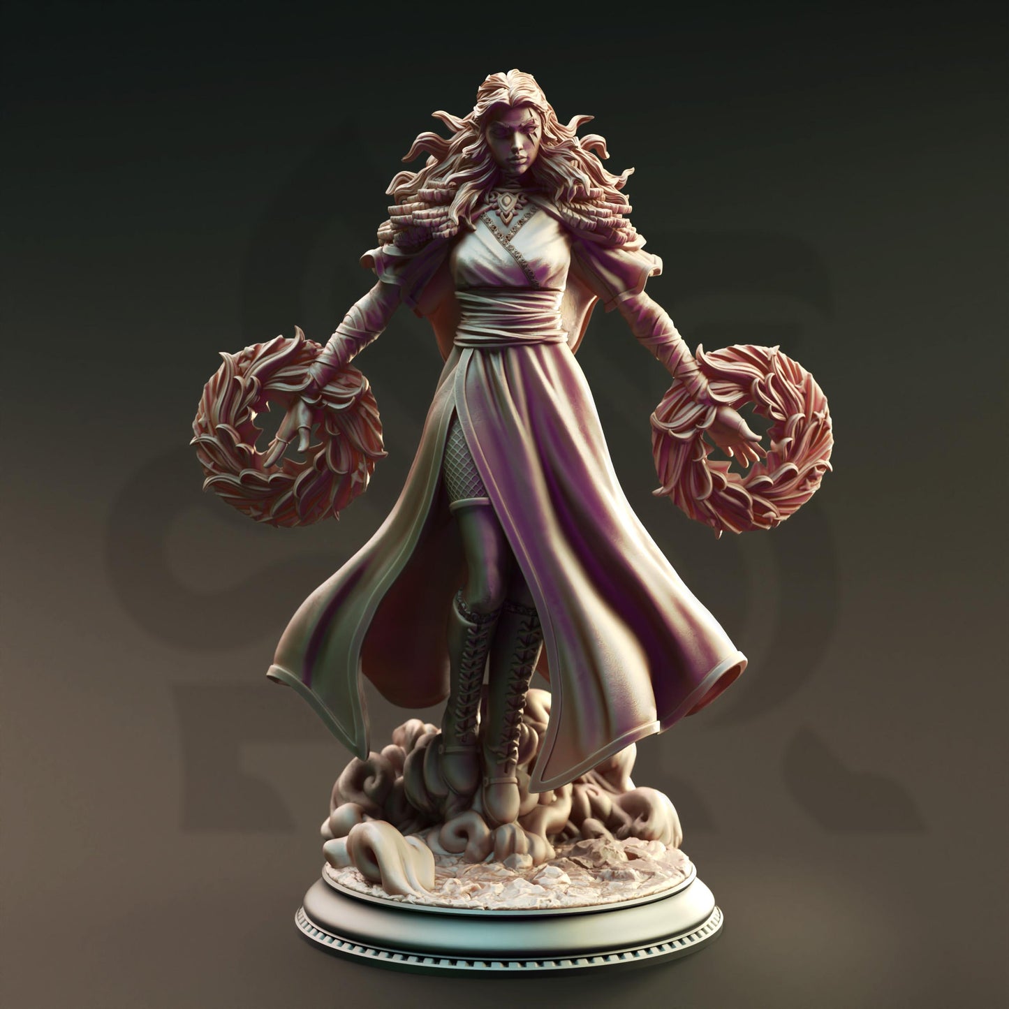 Tyria Ravensong - Dark Sorceress | Cogs of Revolution | DM STASH | High Quality Resin