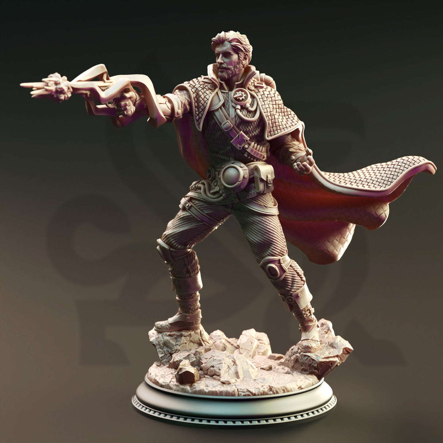Darian Jaegar - Artificer Gunslinger | Cogs of Revolution | DM STASH | High Quality Resin