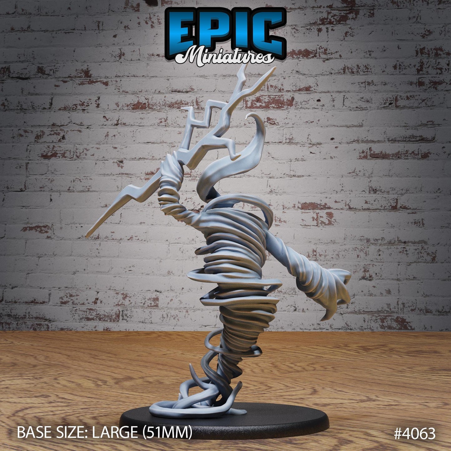 Air Elemental Miniature (Large) | EPIC | 28mm |