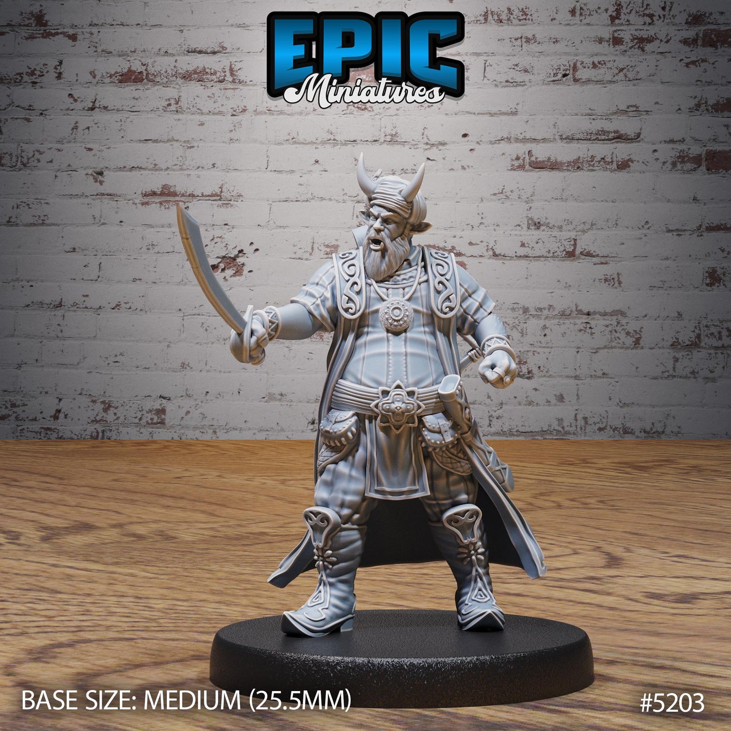 Tiefling Merchant (Medium) | #118 - Oriental Fortress - EPIC | NPC, Citizen, Bow, Shopkeeper, Trader, Vendor, Sword, Furs