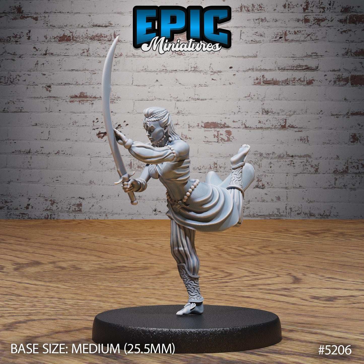 Belly Dancer (Medium) | #118 - Oriental Fortress - EPIC | Swords, Katana, Female, Woman, Exotic, Arabic, Arabian, Middle East