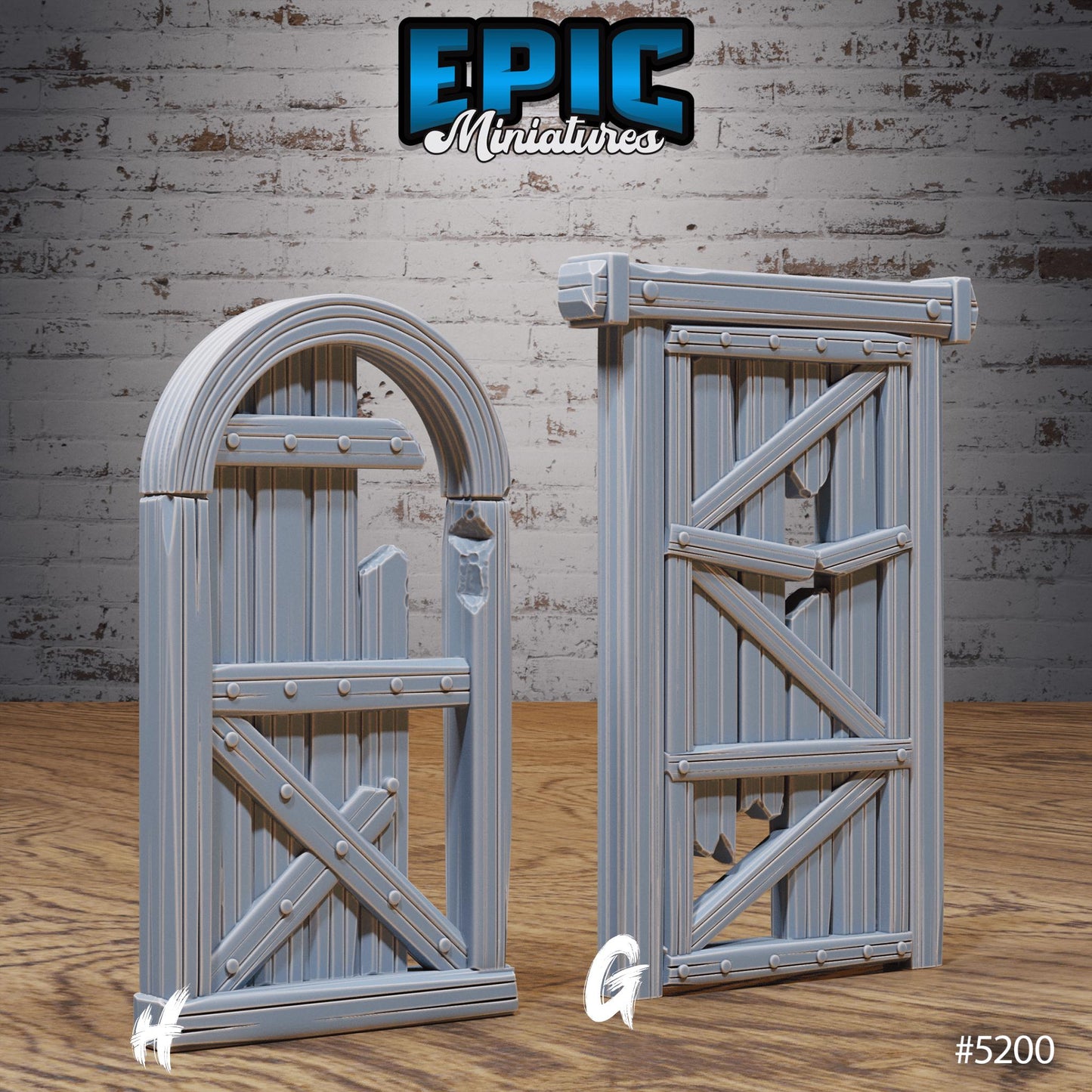 Decorative Elements | Premium DnD Minis High Quality Resin Miniature | City, Windows, Doors, Balcony, Stairs, Broken, Scatter, Roof, Door