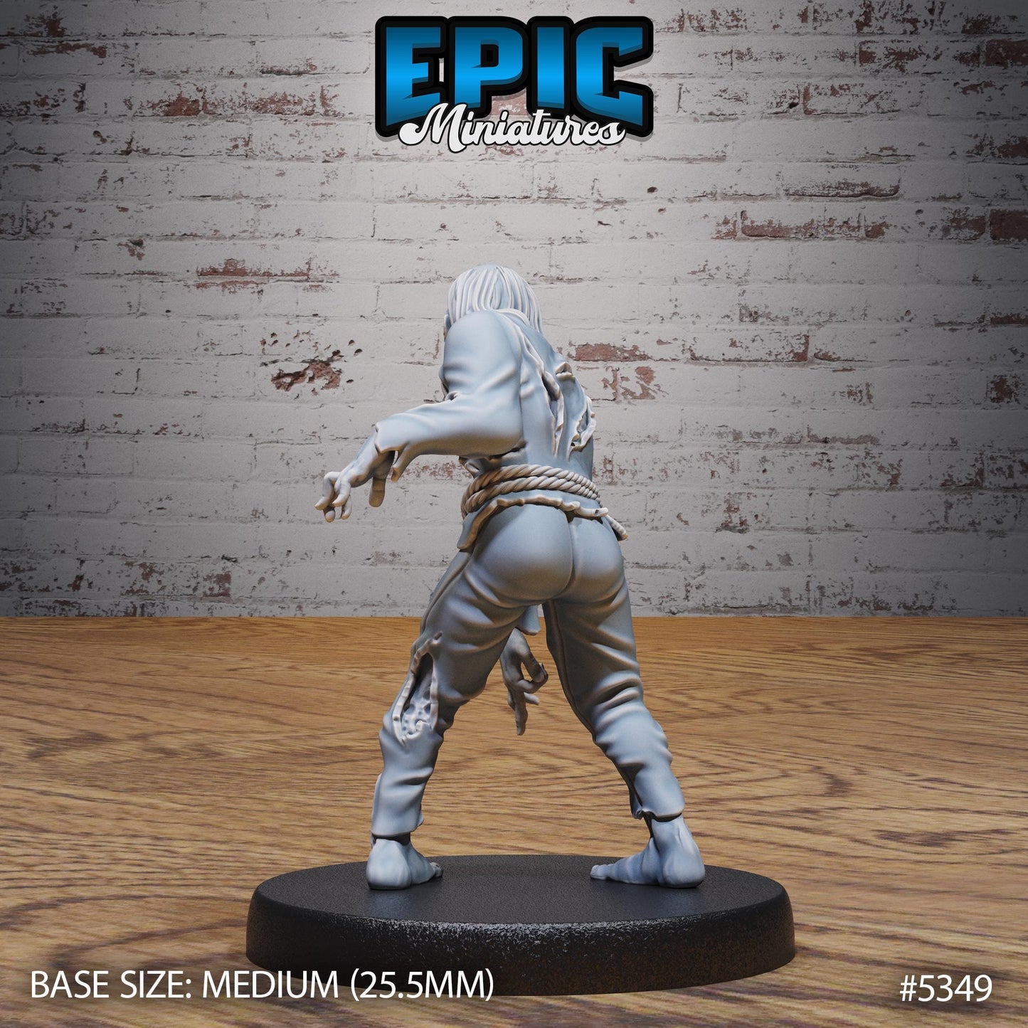 Zombie Villagers (Medium) | #121 - Bloody Night | EPIC Miniatures | High Quality Premium Resin