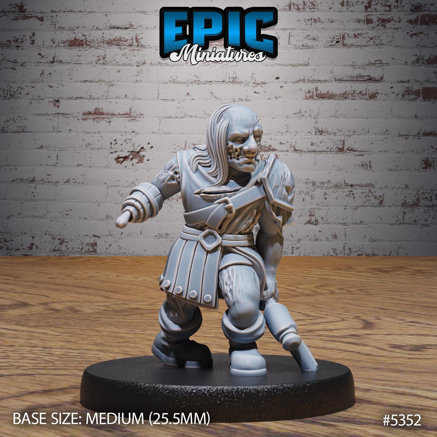 Zombie Villagers (Medium) | #121 - Bloody Night | EPIC Miniatures | High Quality Premium Resin