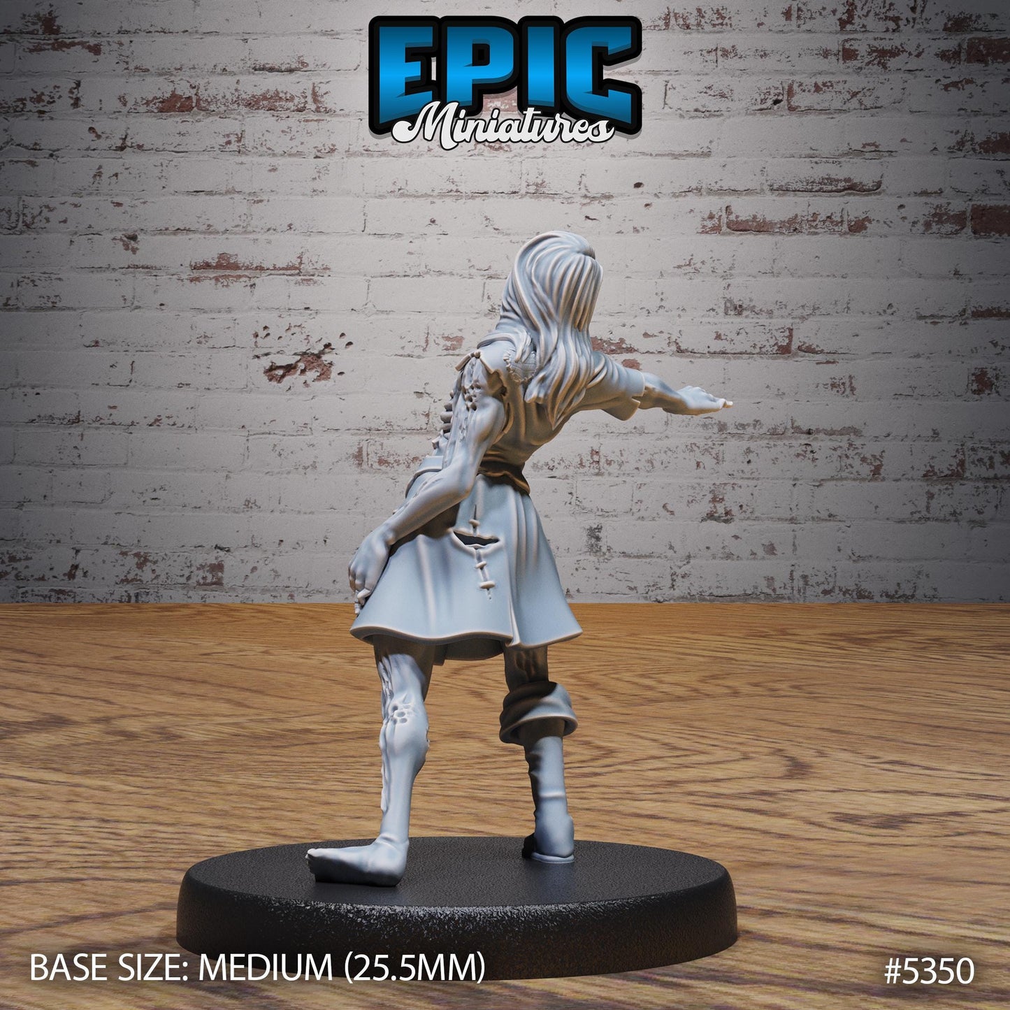 Zombie Villagers (Medium) | #121 - Bloody Night | EPIC Miniatures | High Quality Premium Resin