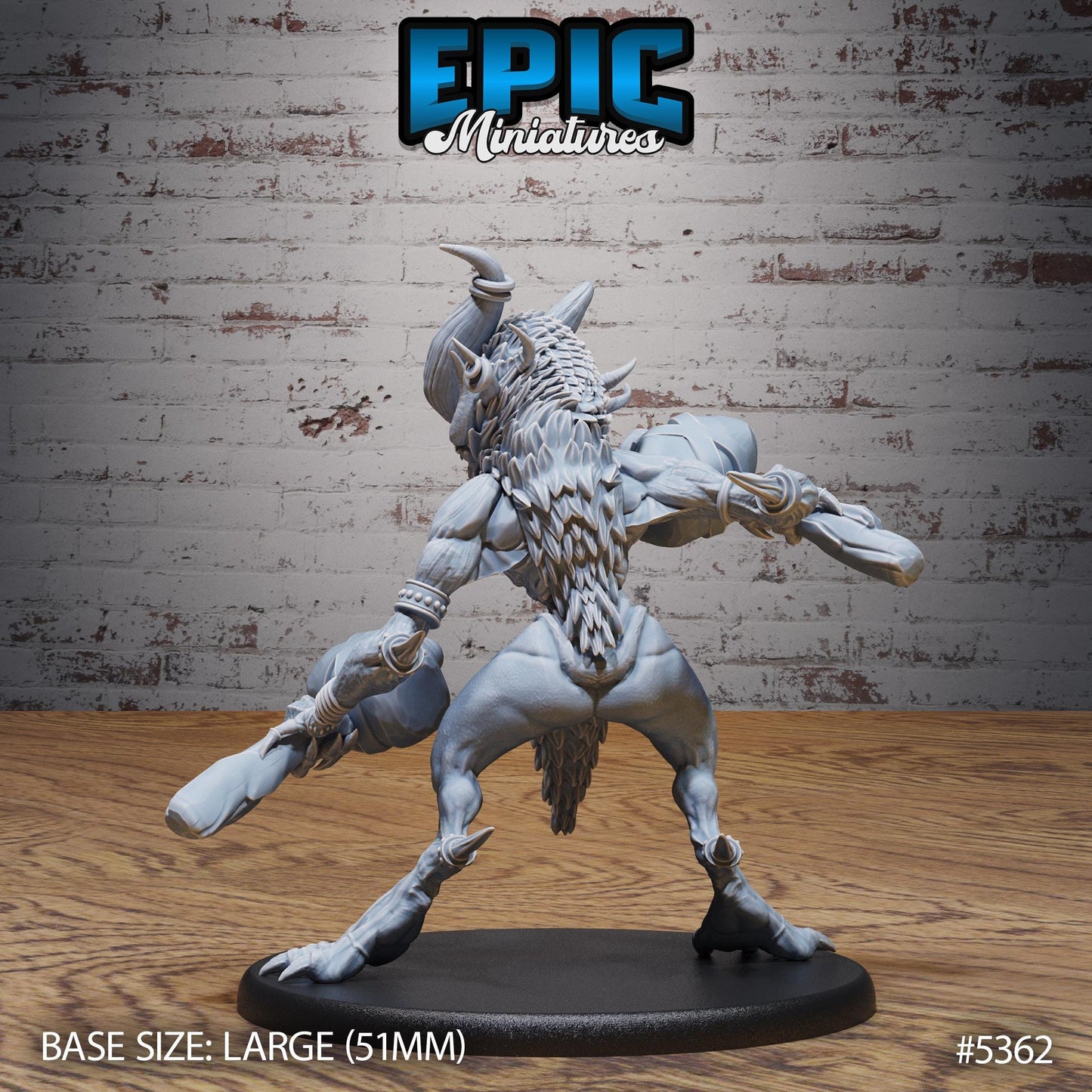 Katakan Vampire (Large) | #121 - Bloody Night | EPIC Miniatures | High Quality Premium Resin