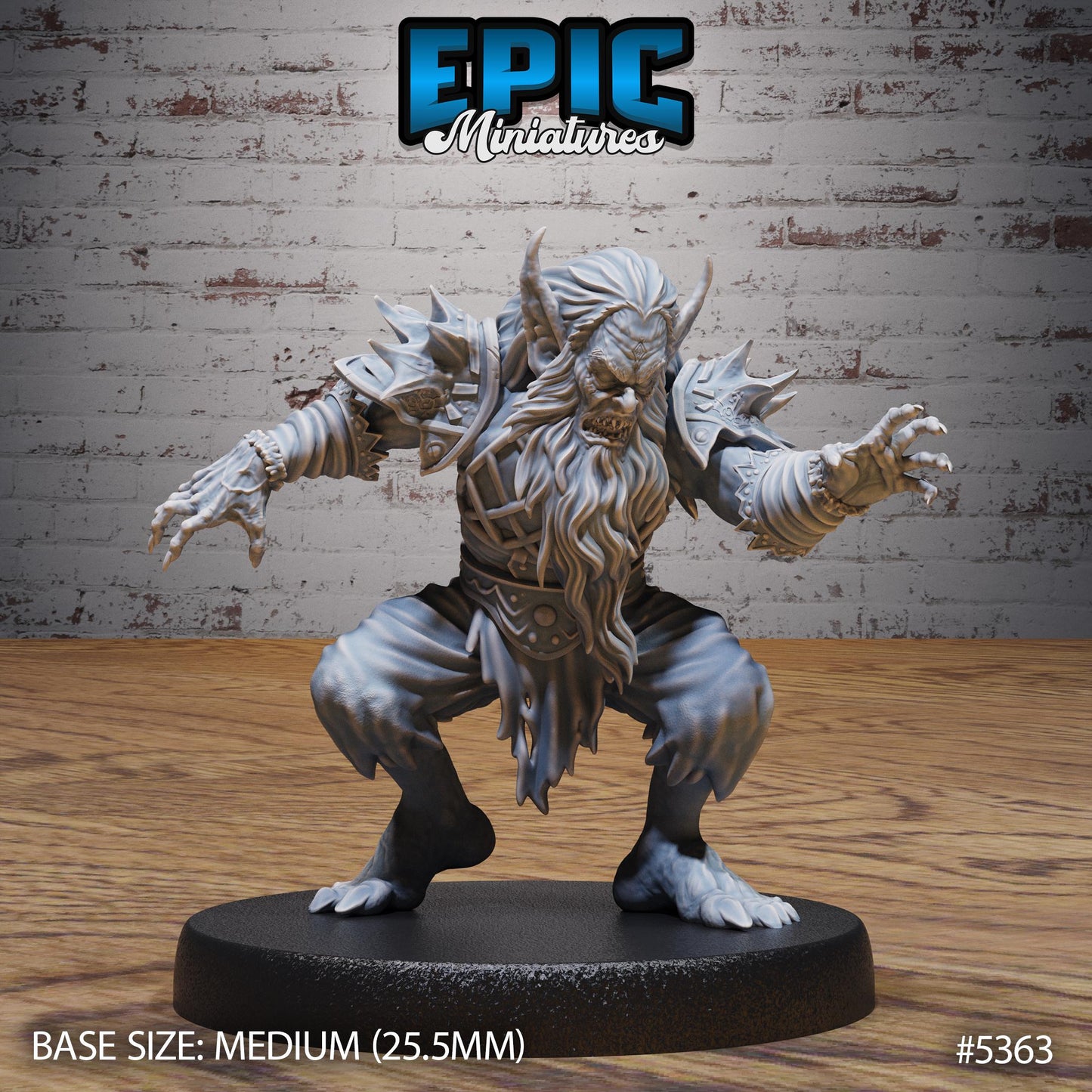 Dwarf Vampire (Medium) | #121 - Bloody Night | EPIC Miniatures | High Quality Premium Resin
