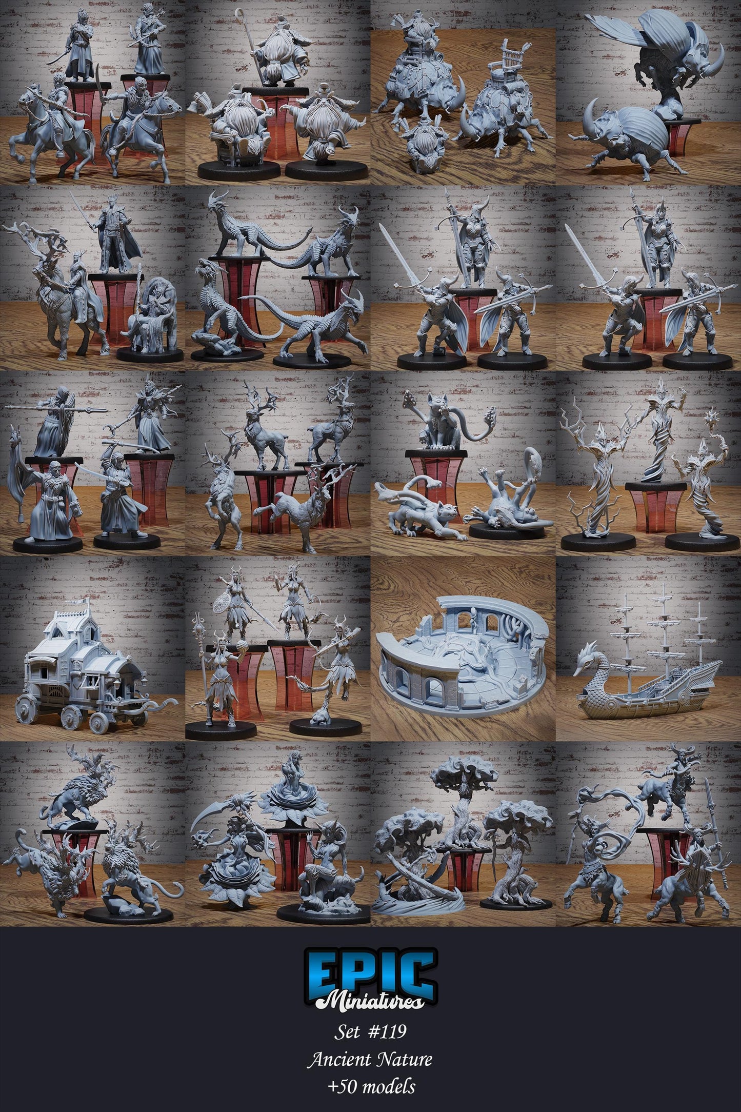 Giant Beetle (Large) | #119 - Ancient Nature EPIC Miniatures | High Quality Premium Resin | Bugs, Flying, Rhinoceros, Insects, Horn, Shell