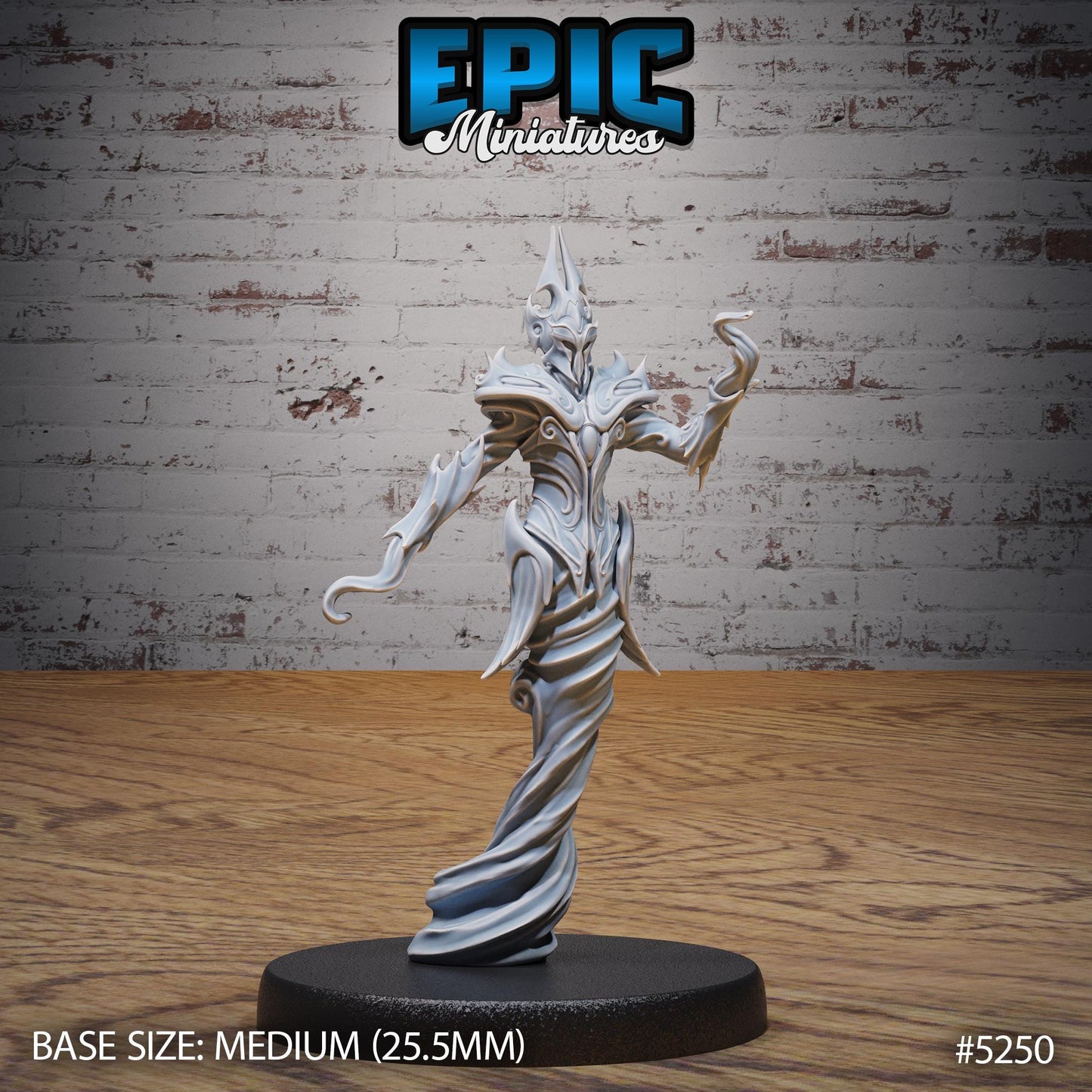 Myrmidon Air (Medium) | #119 - Ancient Nature EPIC Miniatures | High Quality Premium Resin | Elemental, Tornado, Archons