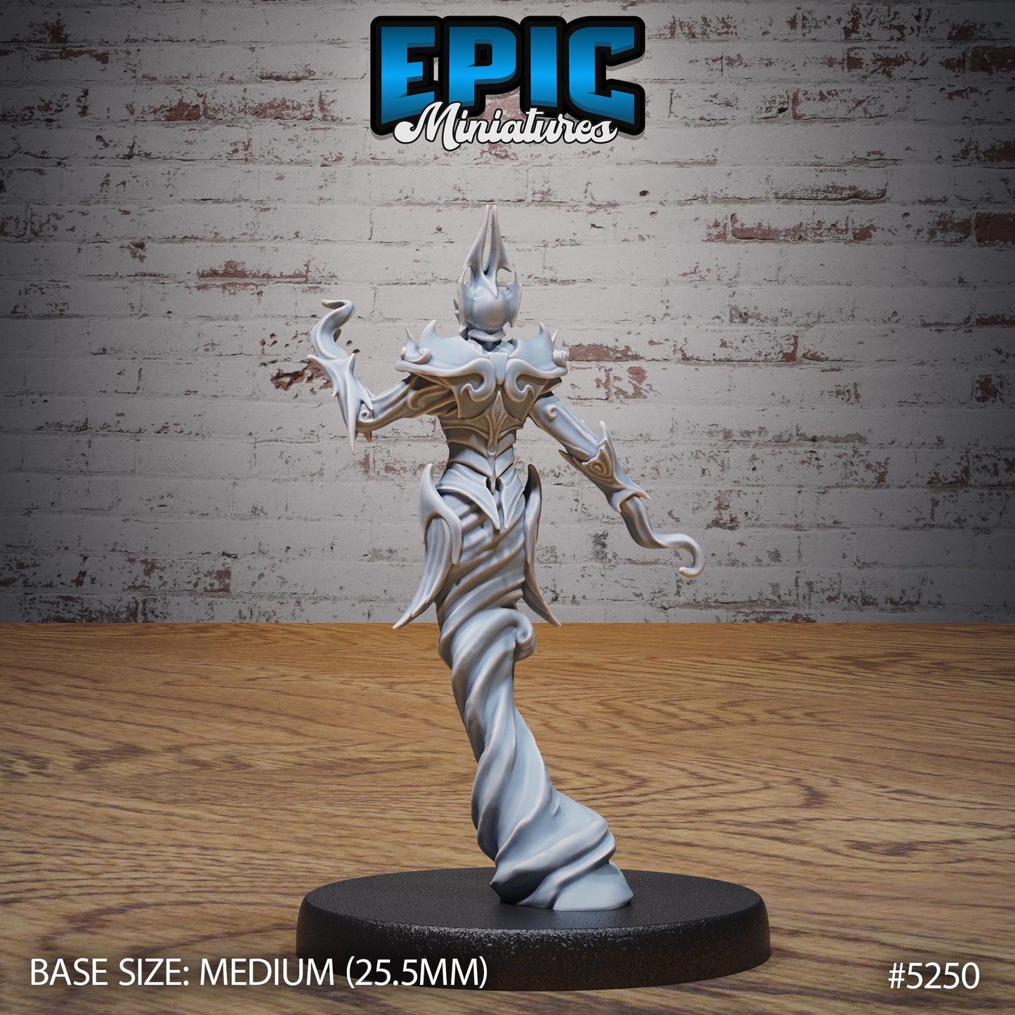 Myrmidon Air (Medium) | #119 - Ancient Nature EPIC Miniatures | High Quality Premium Resin | Elemental, Tornado, Archons