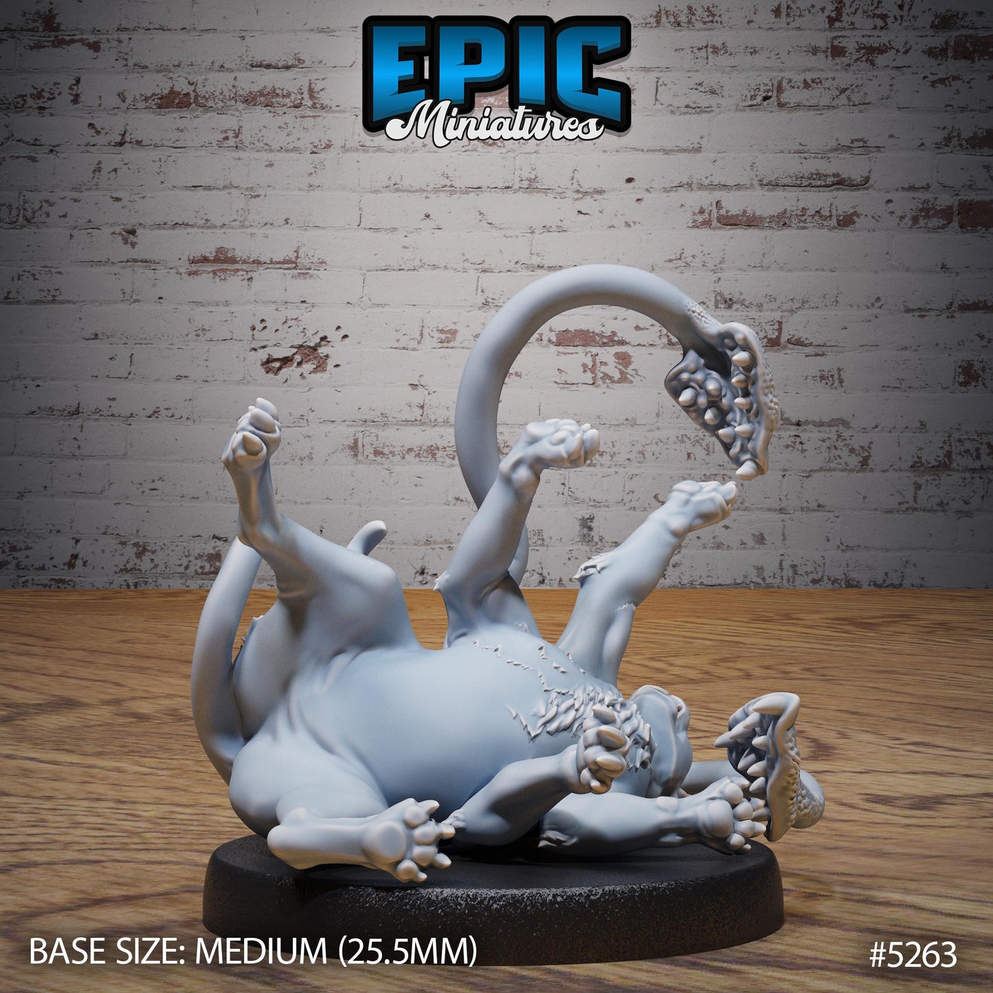 Baby Displacer Beast (Medium) | #119 - Ancient Nature EPIC Miniatures | High Quality Premium Resin | Phase Panther, Pup, Kitten, Cute