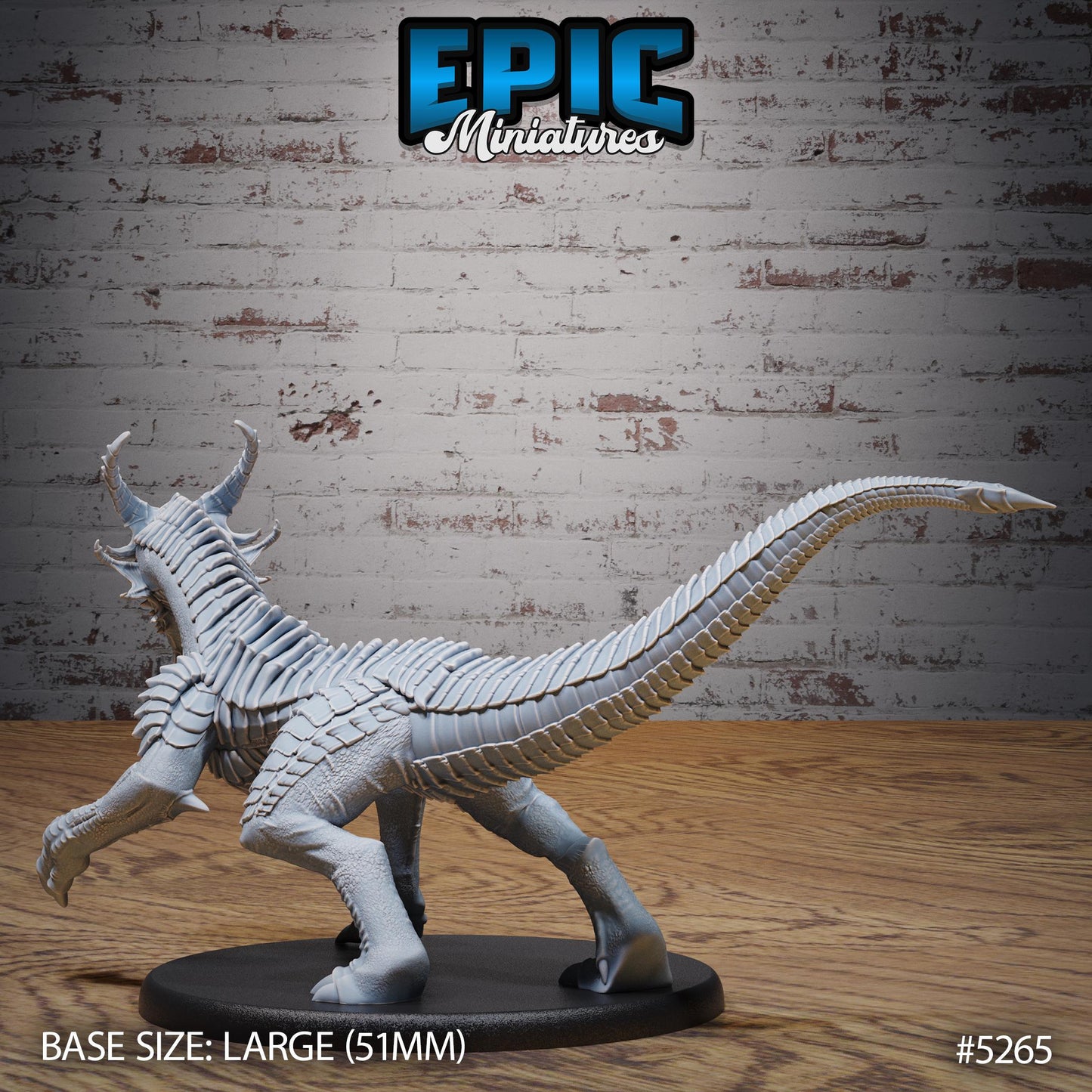 Guard Drake Copper (Large) | #119 - Ancient Nature EPIC Miniatures | High Quality Premium Resin | Dragon, Wyrm, Drakes, Saddle, Attack