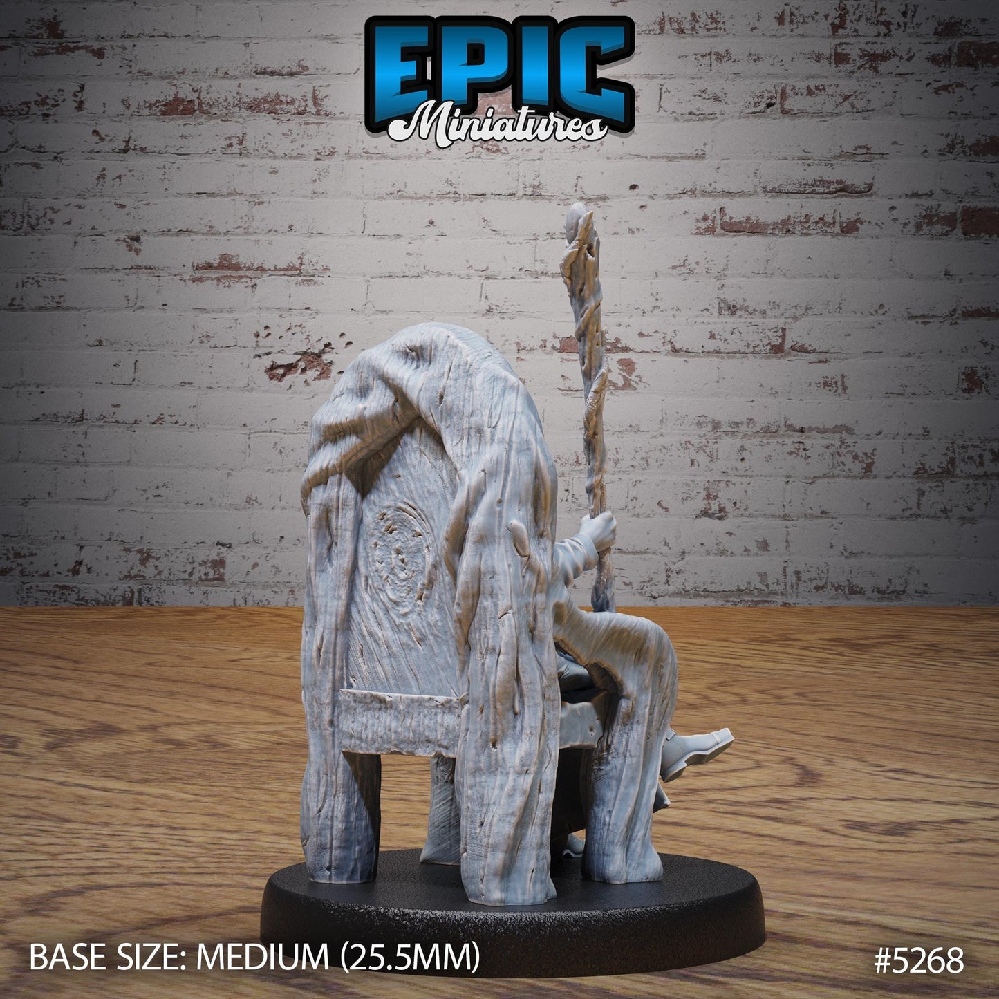 High Elf King (Medium/Large) | #119 - Ancient Nature EPIC Miniatures | High Quality Premium Resin | Deer Mount, Half-Elf, Male, Druid
