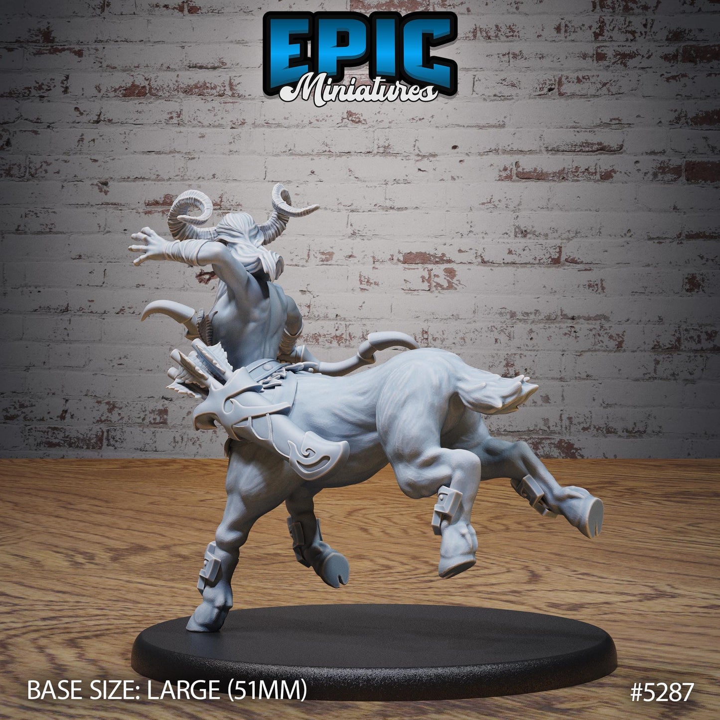 Faun Centaur (Large) | #119 - Ancient Nature EPIC Miniatures | High Quality Premium Resin | Female, Satyr, Ranger, Druid, Woman, Fey