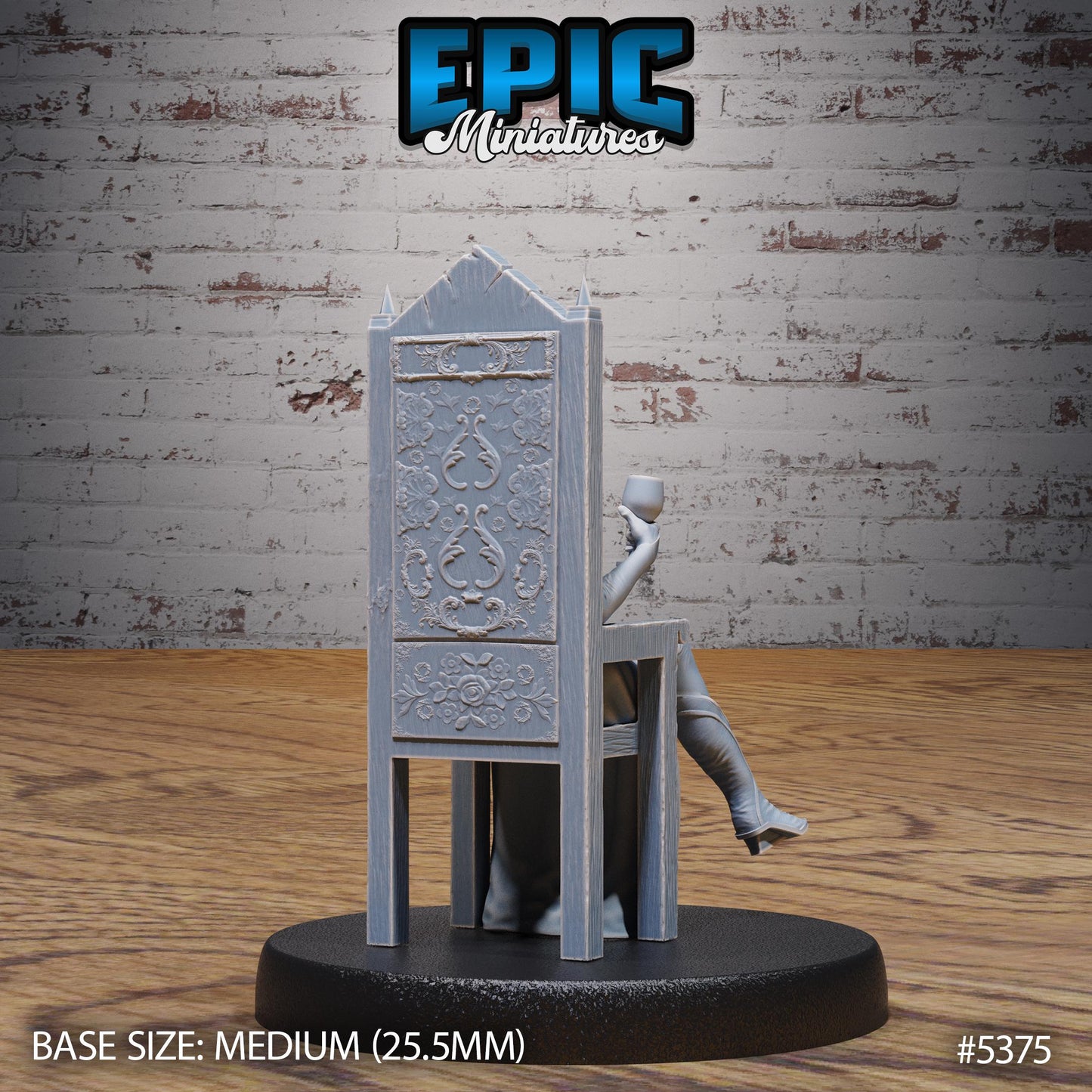Royal Vampire Lady (Medium) | #121 - Bloody Night | EPIC Miniatures | High Quality Premium Resin