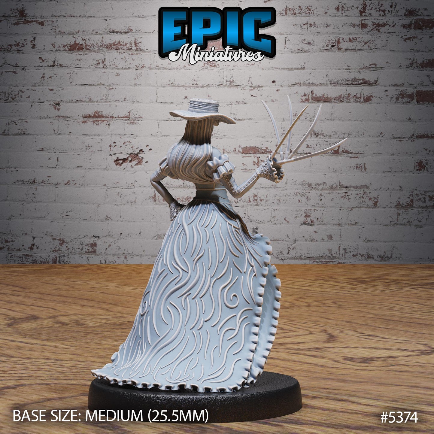 Royal Vampire Lady (Medium) | #121 - Bloody Night | EPIC Miniatures | High Quality Premium Resin