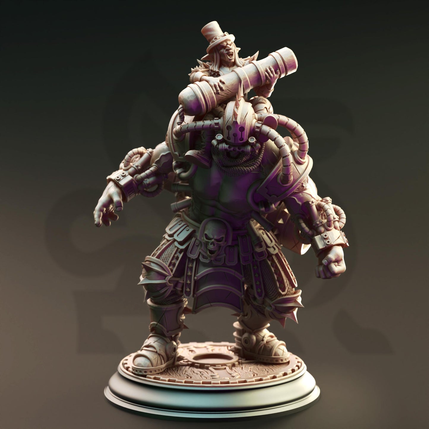 Muscles & Brains - 32mm | Cogs of Revolution | DM STASH | High Quality Resin