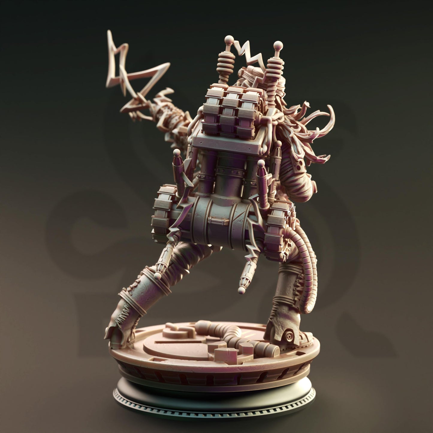 Jacquie Sparkes - The Eccentric Electric | Cogs of Revolution | DM STASH | High Quality Resin