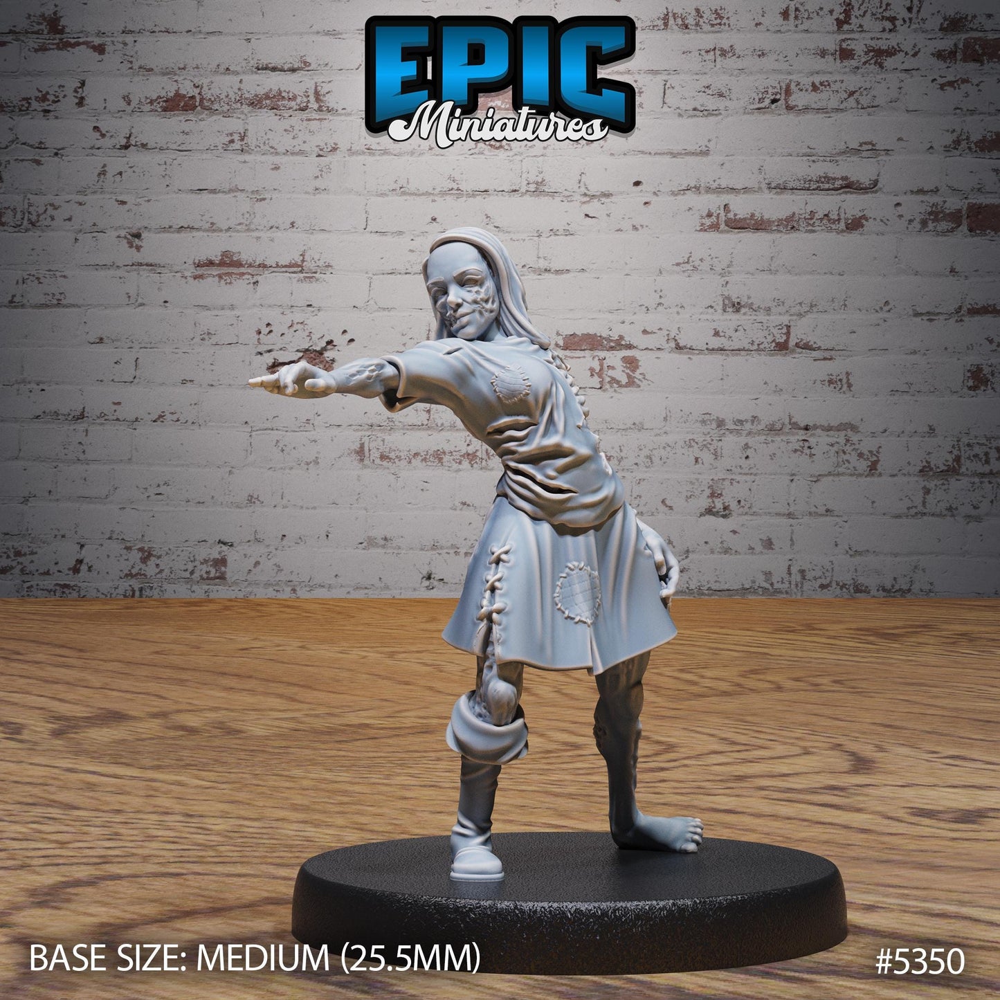 Zombie Villagers (Medium) | #121 - Bloody Night | EPIC Miniatures | High Quality Premium Resin