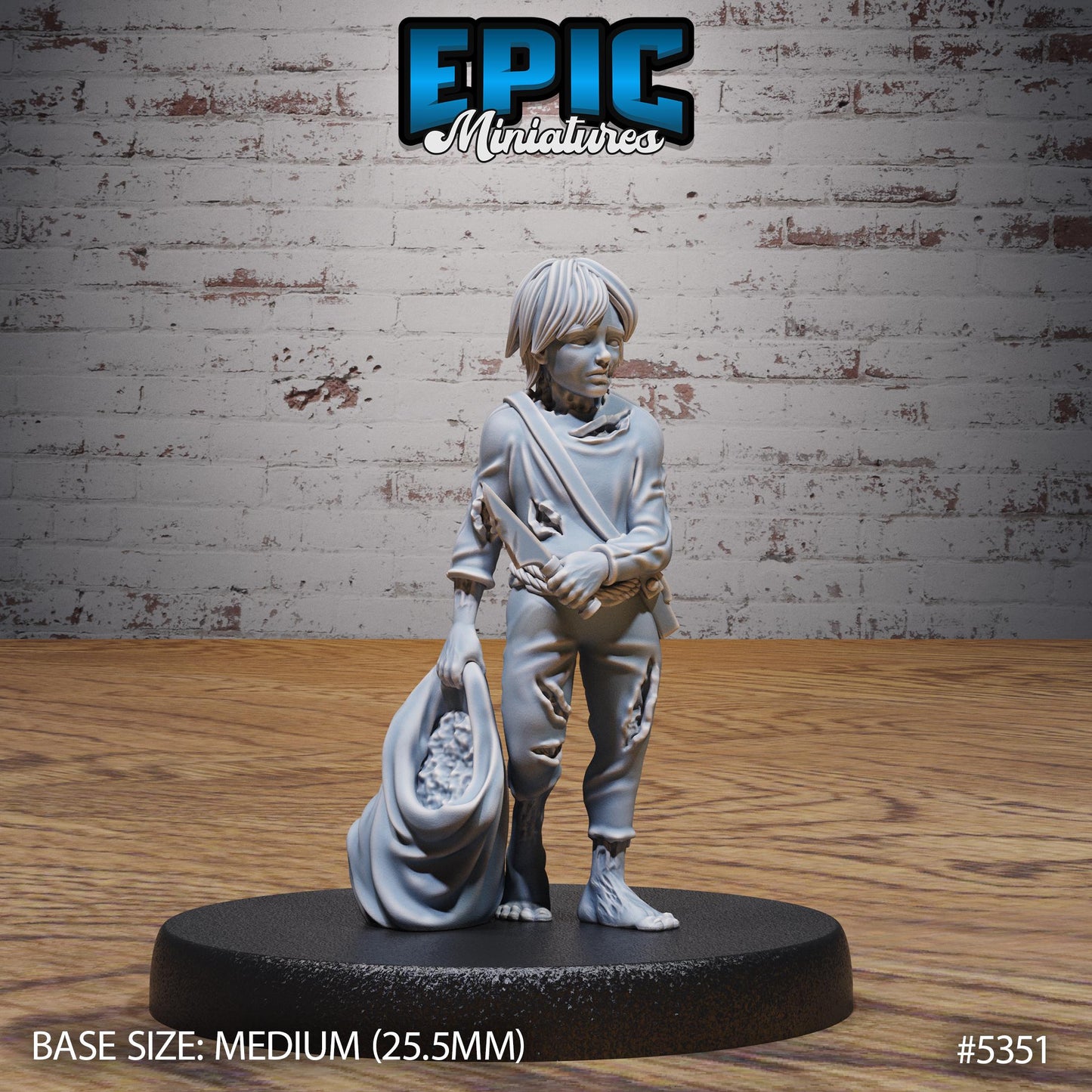 Zombie Villagers (Medium) | #121 - Bloody Night | EPIC Miniatures | High Quality Premium Resin