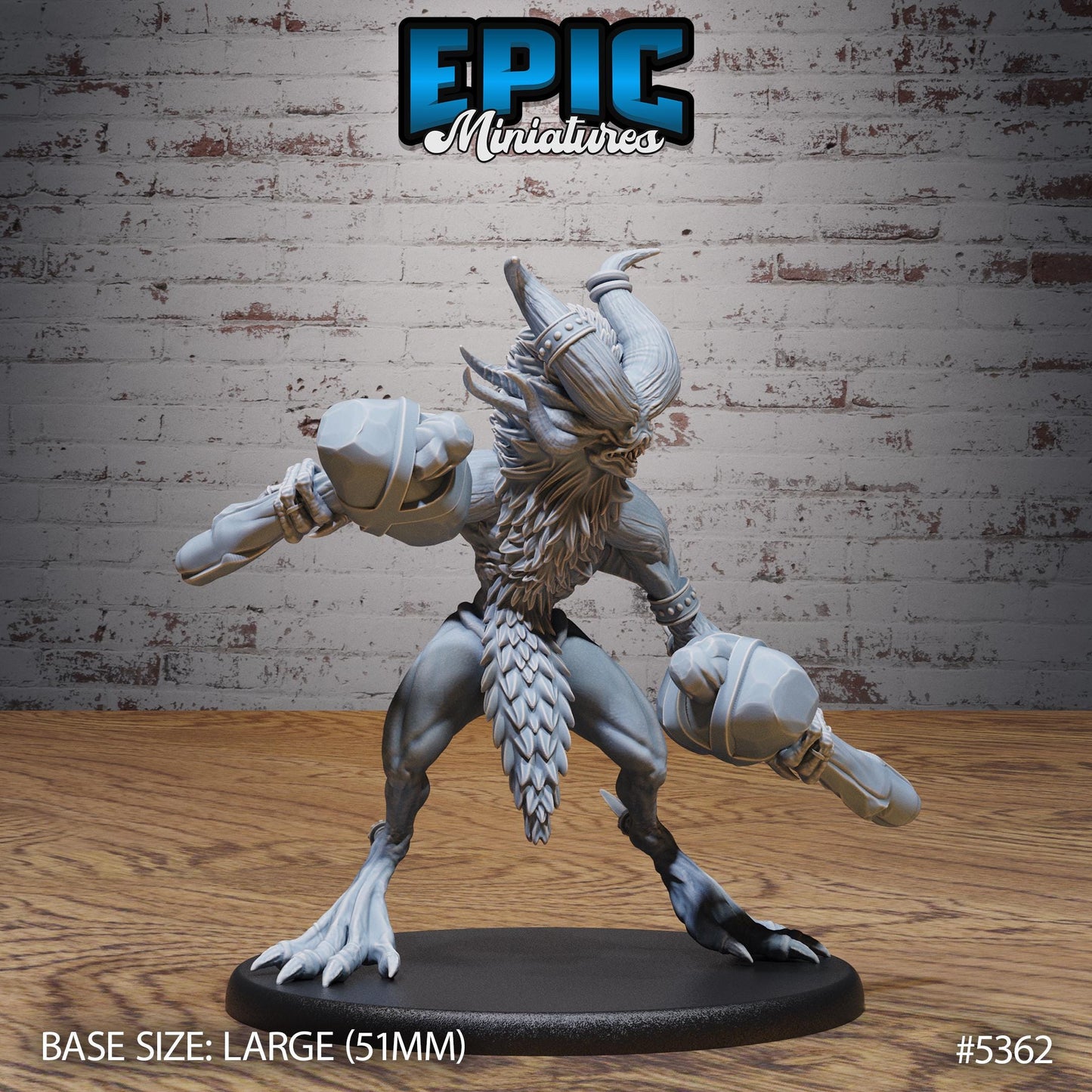 Katakan Vampire (Large) | #121 - Bloody Night | EPIC Miniatures | High Quality Premium Resin