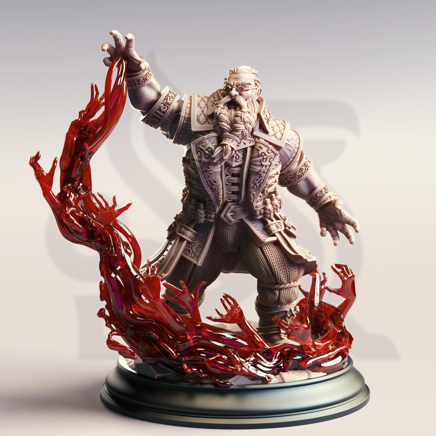 Korgrin Bloodstone - Blood Pact Warlock | The Baldurian Inquisition | DM STASH | High Quality Resin