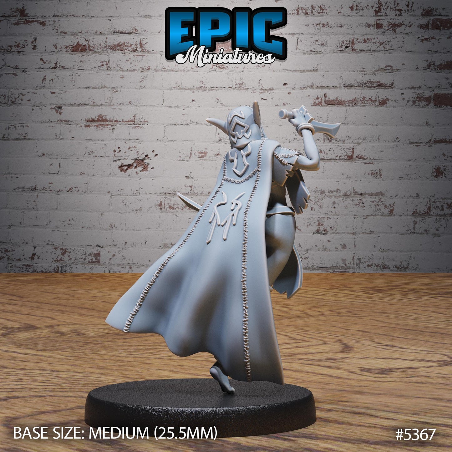 Elf Vampire Lady v1 (Medium) | #121 - Bloody Night | EPIC Miniatures | High Quality Premium Resin