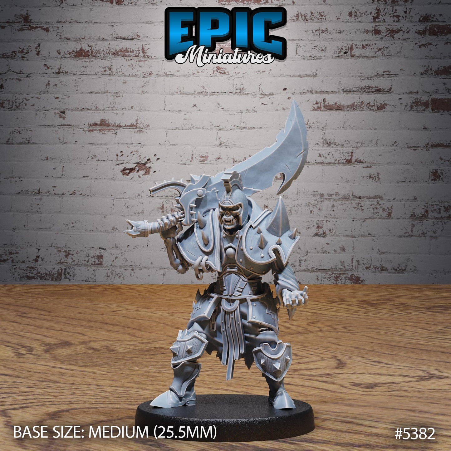 Skeleton Heavy Gladiator v2 (Medium) | #121 - Bloody Night | EPIC Miniatures | High Quality Premium Resin
