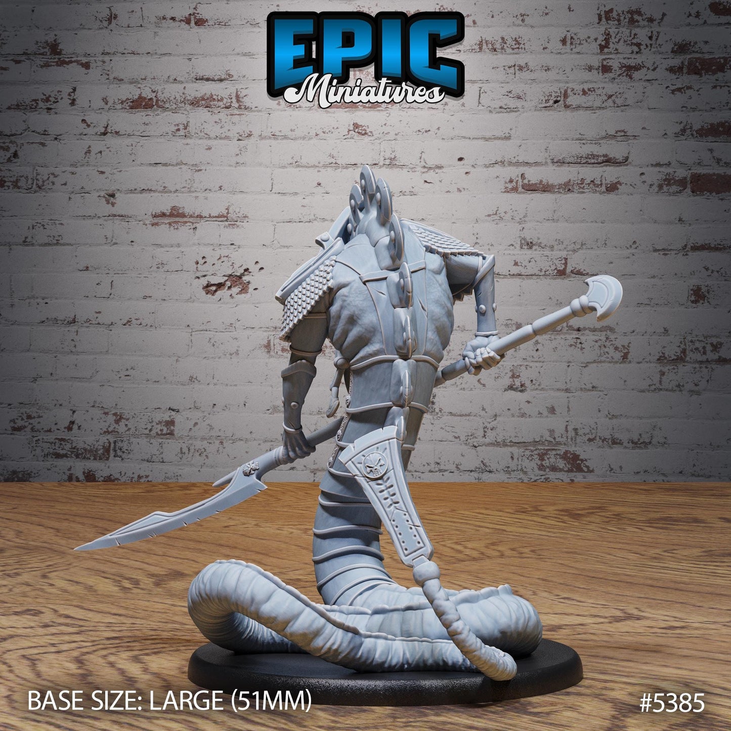 Death Serpent (Large) | #121 - Bloody Night | EPIC Miniatures | High Quality Premium Resin