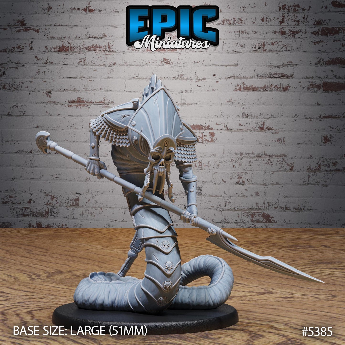 Death Serpent (Large) | #121 - Bloody Night | EPIC Miniatures | High Quality Premium Resin