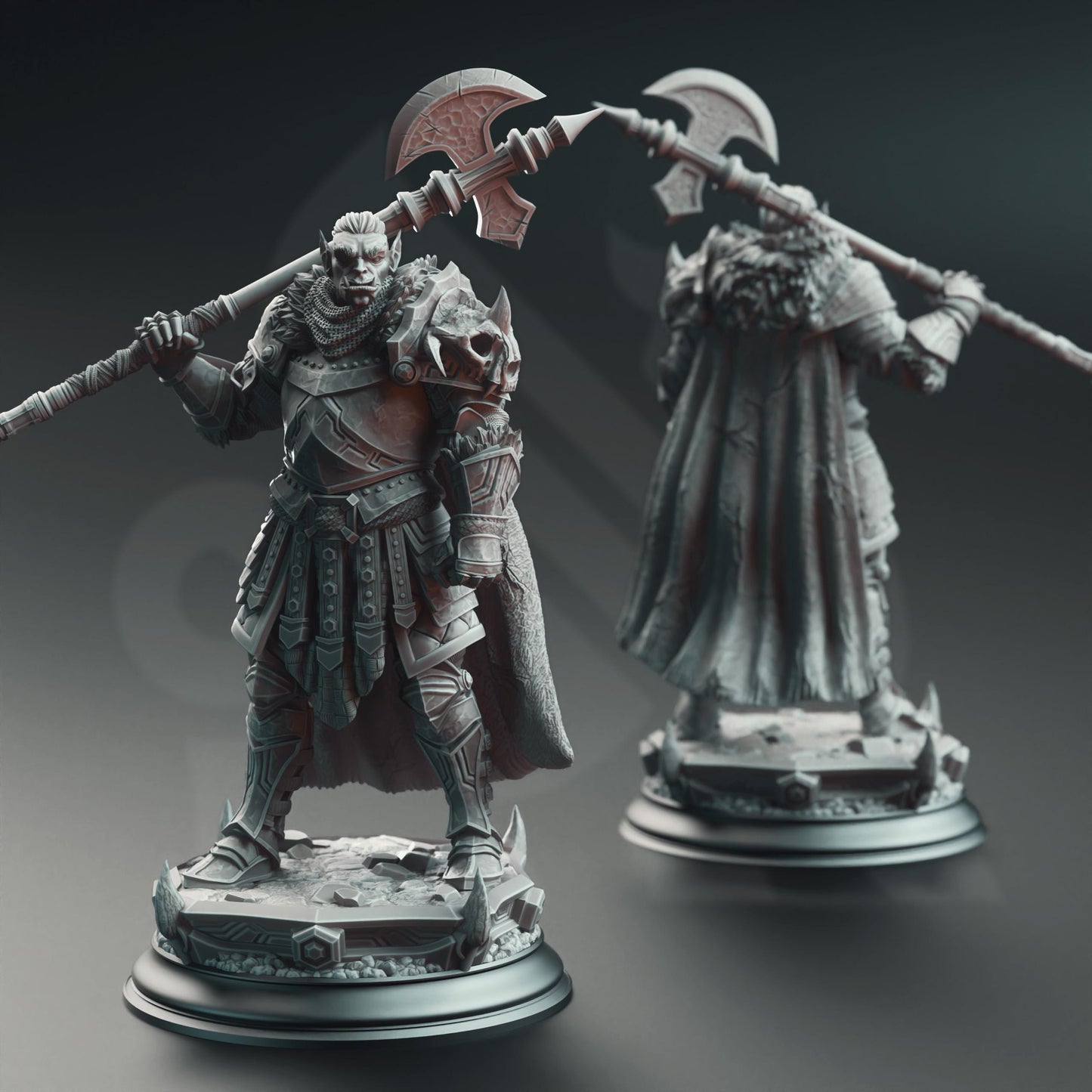 Trenon the Chainbreaker - Orc Hero | A Grim Siege | DM STASH | High Quality Resin