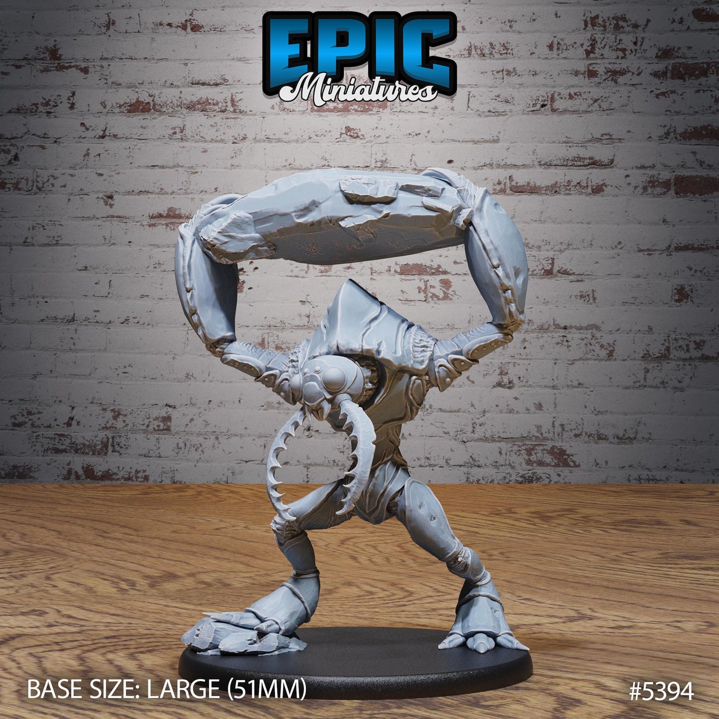 Wild Insect Hulk (Large) | #122 - Wild Bandits by EPIC Miniatures | High Quality Premium Resin | Monster, Ant, Bug, Creature, Abomination