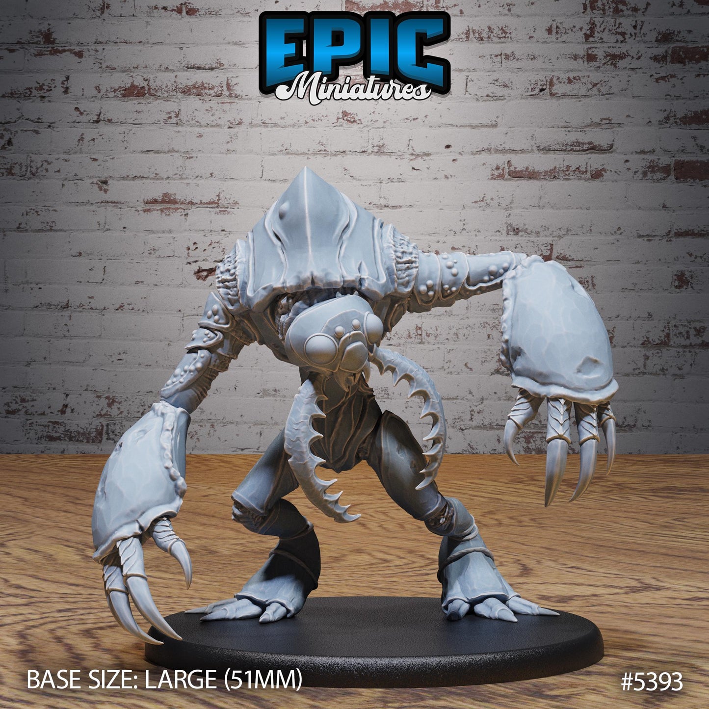Wild Insect Hulk (Large) | #122 - Wild Bandits by EPIC Miniatures | High Quality Premium Resin | Monster, Ant, Bug, Creature, Abomination
