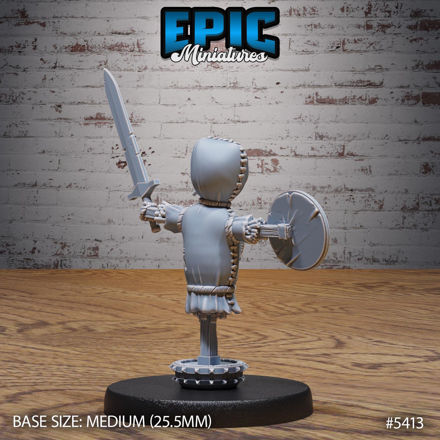 Mimic Practice Dummy | #122 - Wild Bandits by EPIC Miniatures | High Quality Premium Resin | Monsters, Mimics, Scatter, Terrain, Mannequin