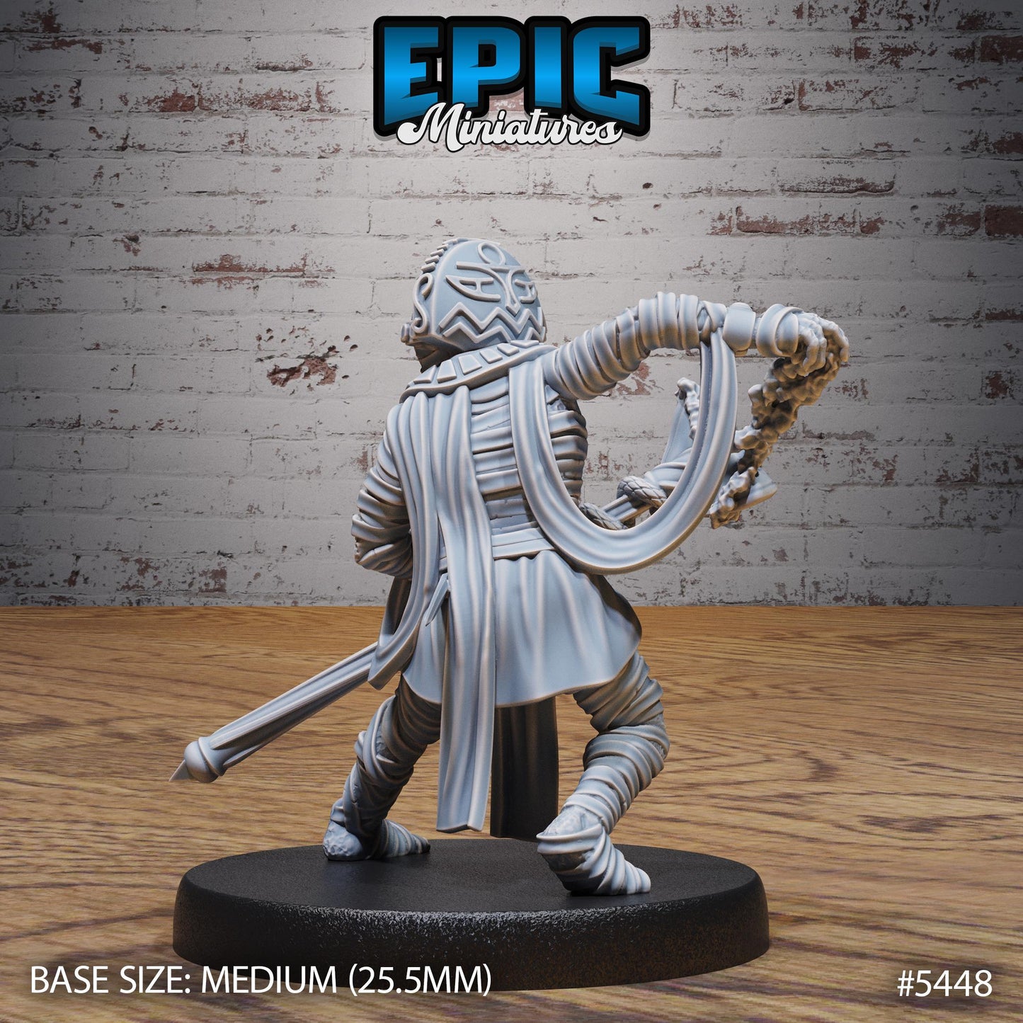 Mummy Army (Medium) | #123 - Death Desert by EPIC Miniatures | High Quality Premium Resin | Mummies, Undead, Enemy, Desert, Egyptian, Egypt