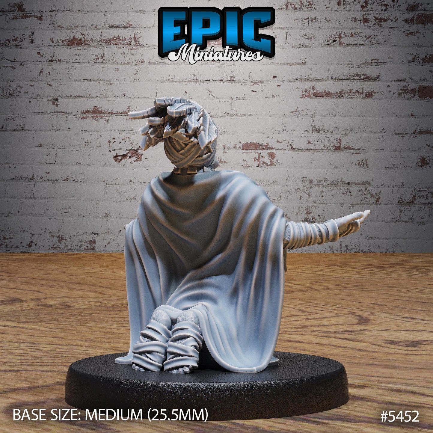 Mummy Army pt2 (Medium) | #123 - Death Desert by EPIC Miniatures | High Quality Premium Resin | Mummies, Egyptians, Egypt, Desert, Undead