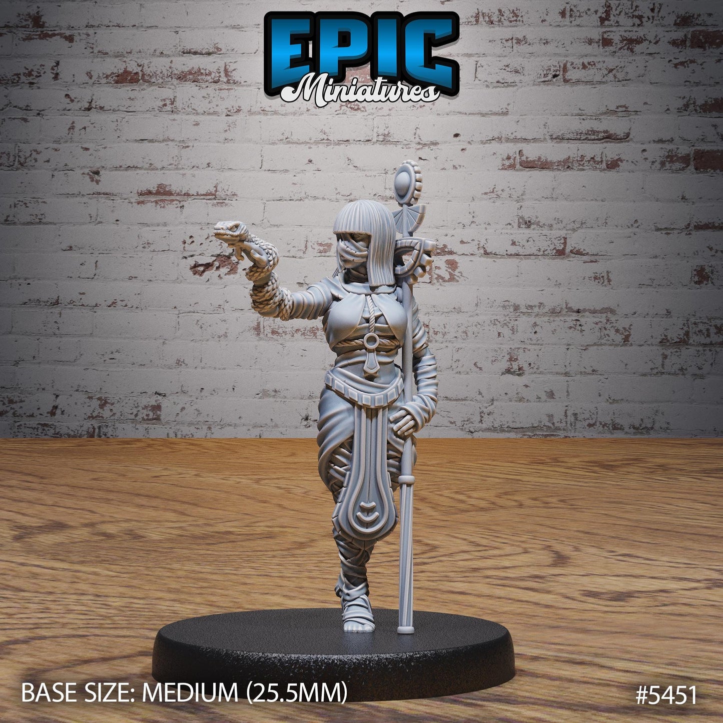 Mummy Army pt2 (Medium) | #123 - Death Desert by EPIC Miniatures | High Quality Premium Resin | Mummies, Egyptians, Egypt, Desert, Undead