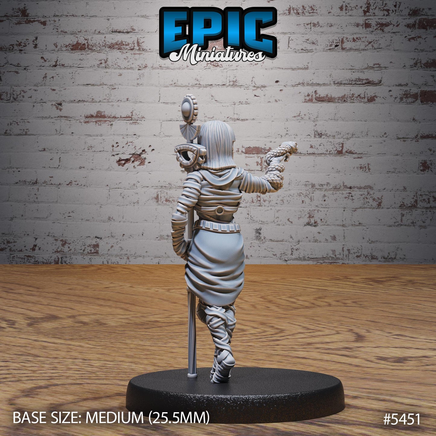 Mummy Army pt2 (Medium) | #123 - Death Desert by EPIC Miniatures | High Quality Premium Resin | Mummies, Egyptians, Egypt, Desert, Undead