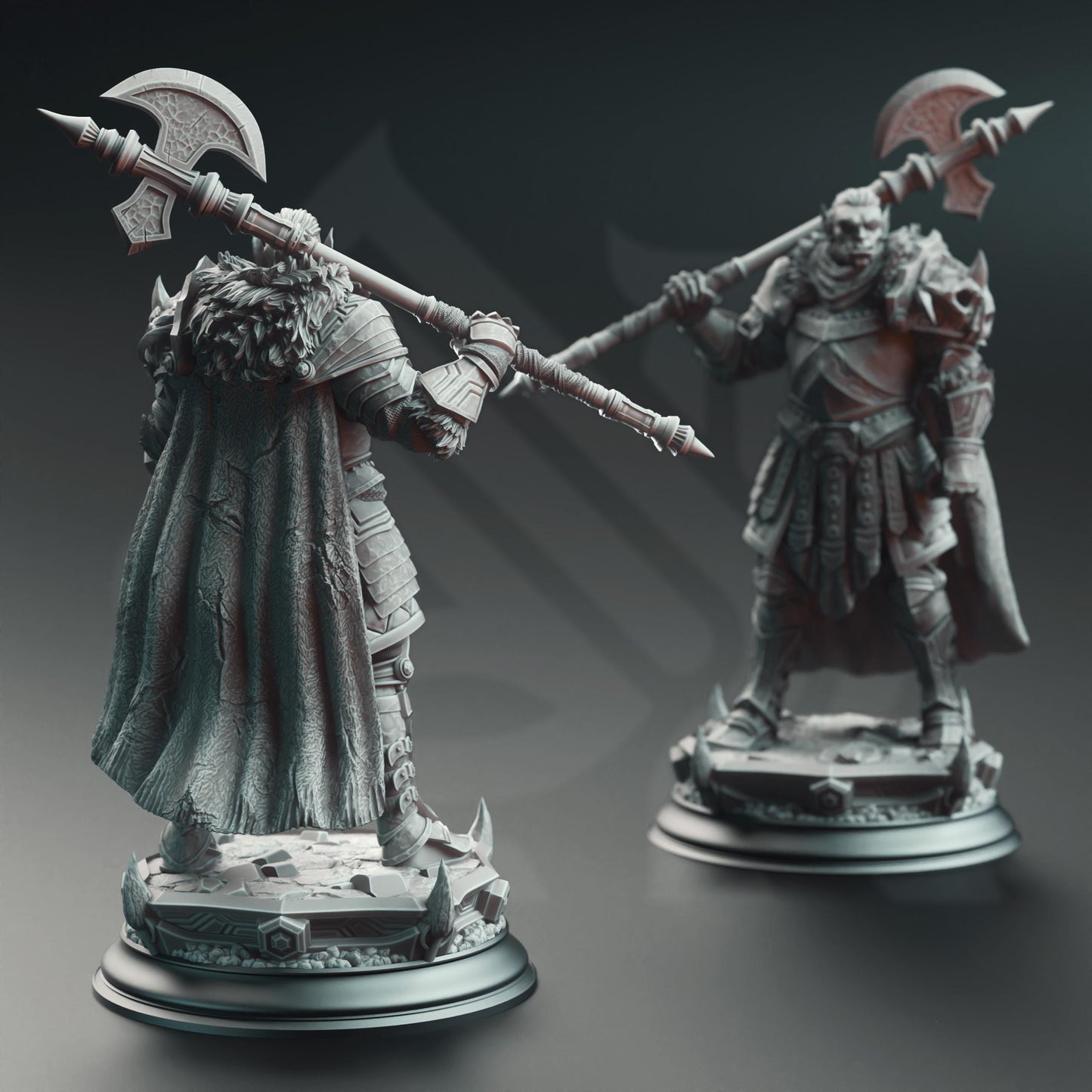 Trenon the Chainbreaker - Orc Hero | A Grim Siege | DM STASH | High Quality Resin