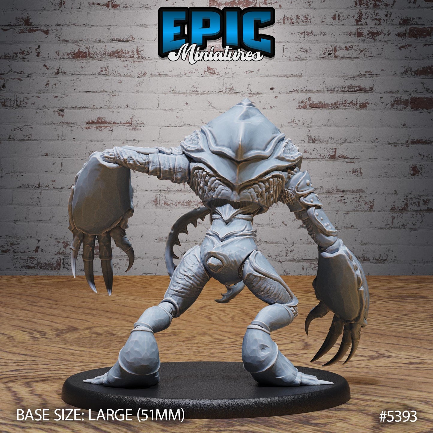 Wild Insect Hulk (Large) | #122 - Wild Bandits by EPIC Miniatures | High Quality Premium Resin | Monster, Ant, Bug, Creature, Abomination