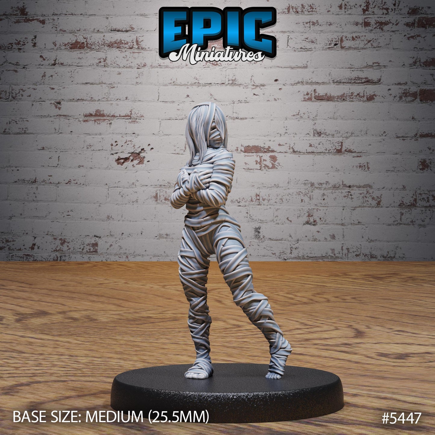 Mummy Army (Medium) | #123 - Death Desert by EPIC Miniatures | High Quality Premium Resin | Mummies, Undead, Enemy, Desert, Egyptian, Egypt