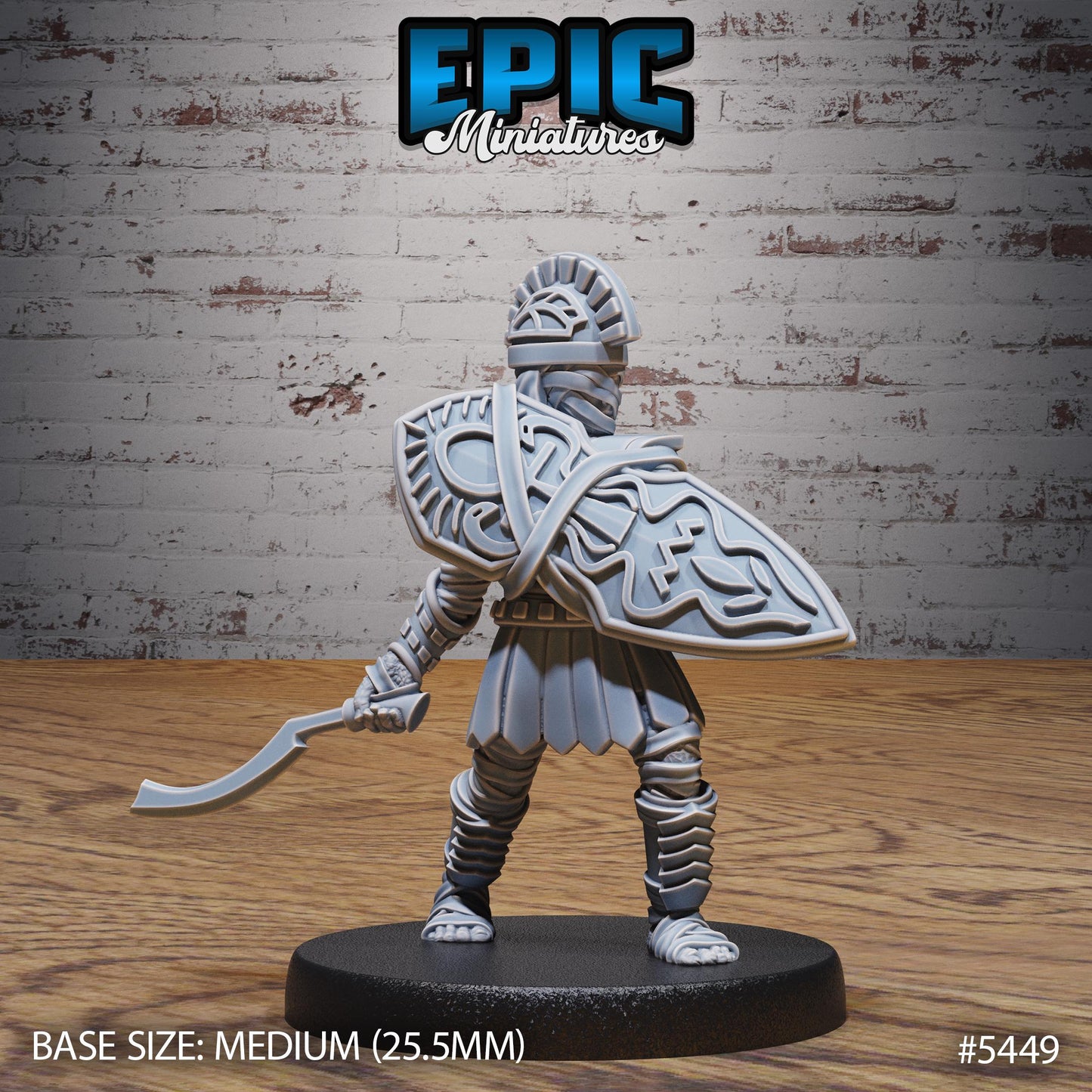 Mummy Army pt2 (Medium) | #123 - Death Desert by EPIC Miniatures | High Quality Premium Resin | Mummies, Egyptians, Egypt, Desert, Undead