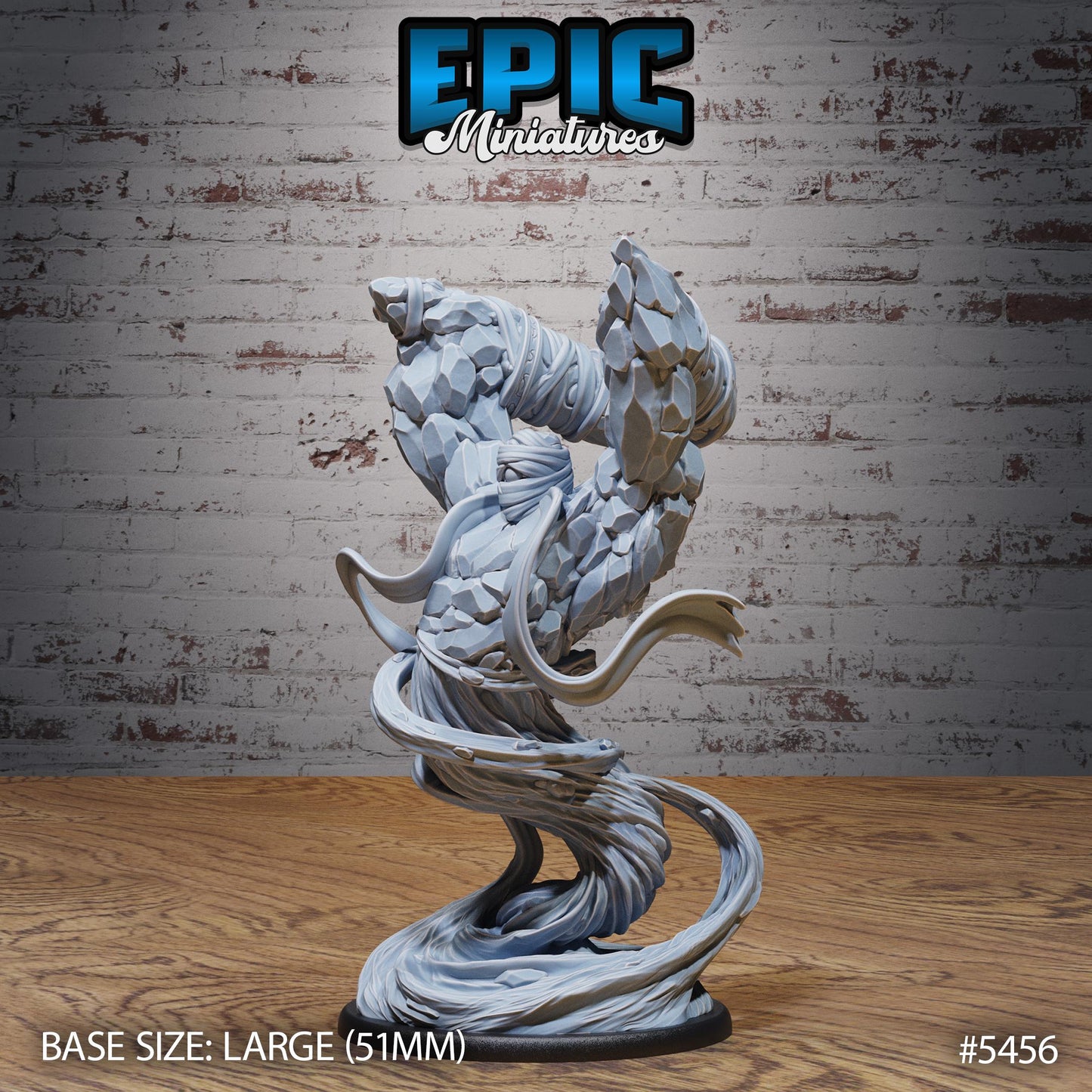 Desert Golem (Large) | #123 - Death Desert by EPIC Miniatures | High Quality Premium Resin | Abomination, Monster, Creature, Attack, Enemy