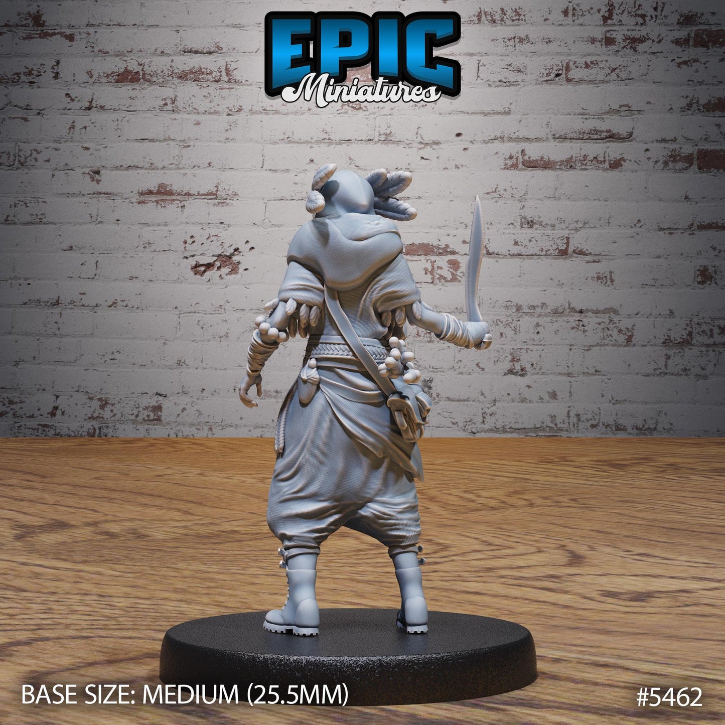 Desert Druid (Medium) | #123 - Death Desert by EPIC Miniatures | High Quality Premium Resin | Druids, Nature, Birds, Female, Woman, Owl