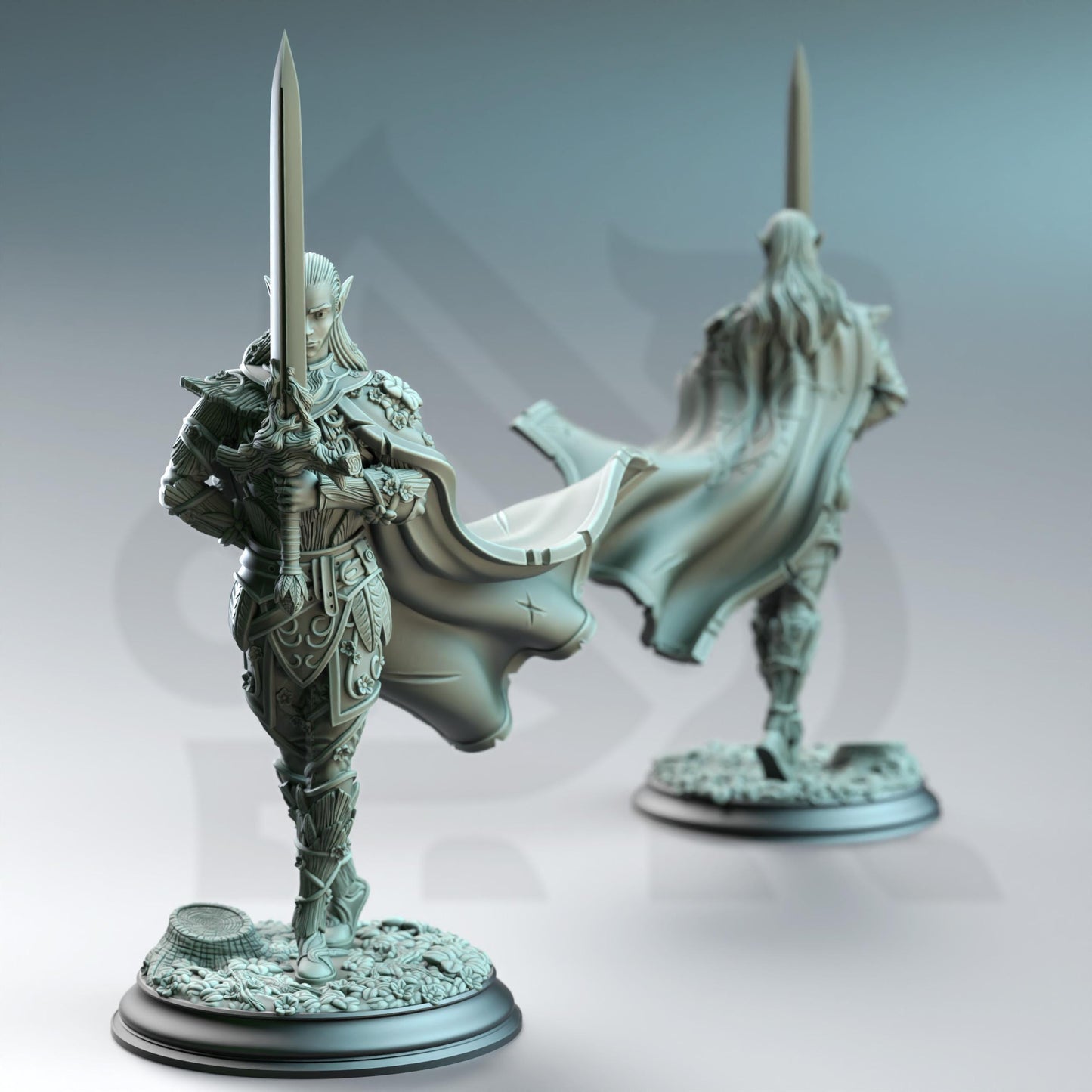 Alysion of the Spotless Wood - Feywalker Duelist (Medium) | DM Stash | A Fey Court | Sword, Female, Fighter, Elf, Half-Elf, Woman, Barbarian