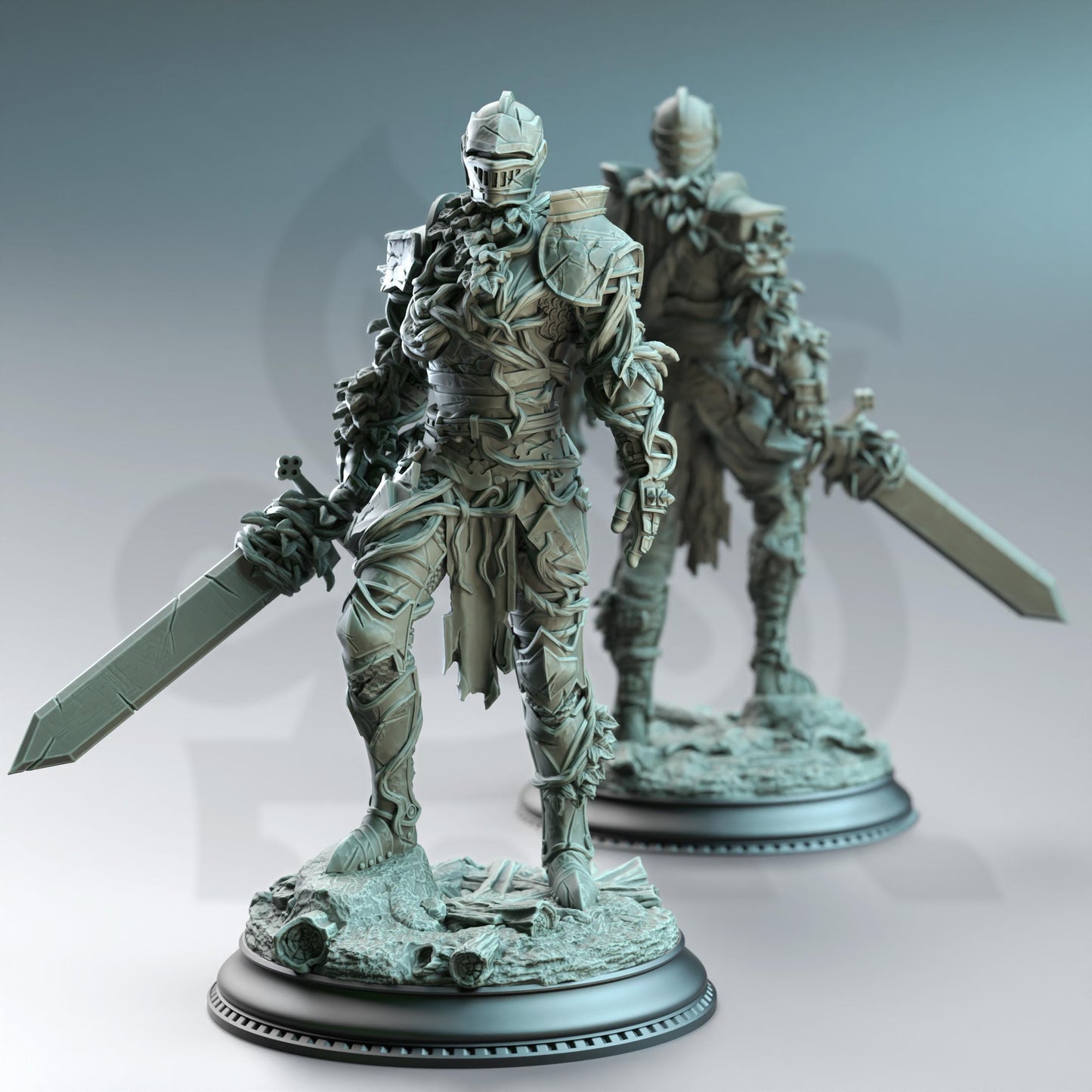 Forgotten Knights - Vine Possessed Armour (Medium) | DM Stash | A Fey Court | Enemies, Knights, Paladin, Forest, Evil, Enemies, Soldiers