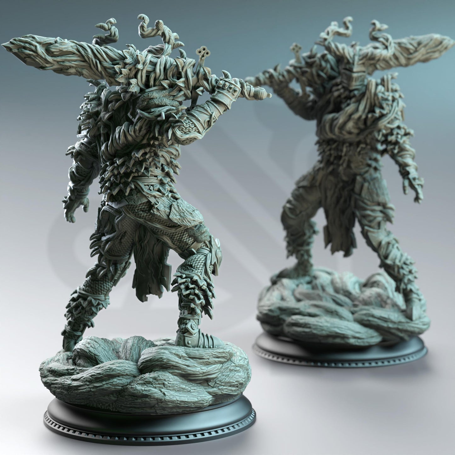Forgotten Knights - Vine Possessed Armour (Medium) | DM Stash | A Fey Court | Enemies, Knights, Paladin, Forest, Evil, Enemies, Soldiers