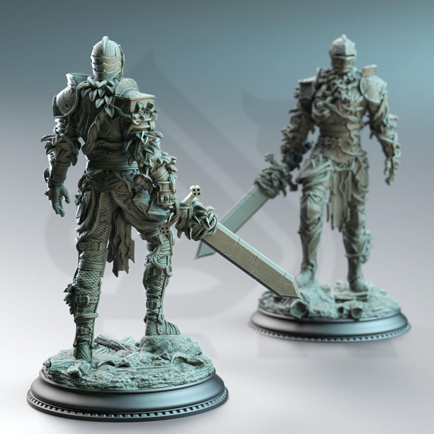 Forgotten Knights - Vine Possessed Armour (Medium) | DM Stash | A Fey Court | Enemies, Knights, Paladin, Forest, Evil, Enemies, Soldiers
