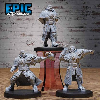 Orc Mage Leader | Premium DnD Minis with High Quality Resin | Fantasy Male Goblin, King, NPC, Enemy, Attack, Magic, Beast, Aberration, Point