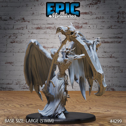 Lord of Sorrow Bundle (Large) | Premium DnD Minis | High Quality Resin Miniature | Fantasy, Hell, Infernal, Demon, Evil, Devil, Scythe